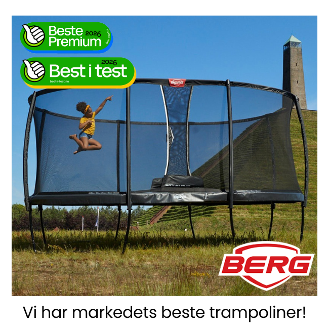 Best i test trampoliner 2026 kjøper du hos Mimmis.no