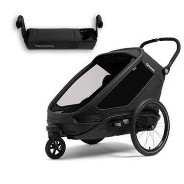 Bilde av Hamax Outback Next Single - Sykkelvogn Barn, Sort