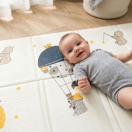 Bilde av PETITE&MARS Lekematte Baby - Dobbeltsidig XXL 130x200 cm - Fjell