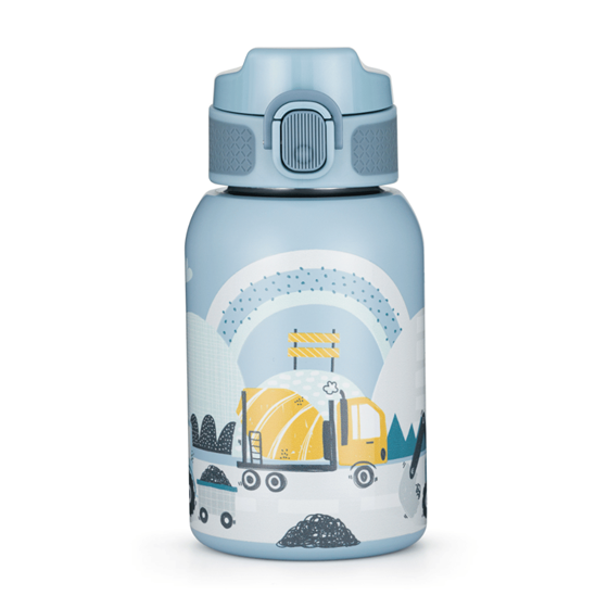 Bilde av PETITE&MARS Drikkeflaske Barn, Work 350ml, Rustfritt Stål