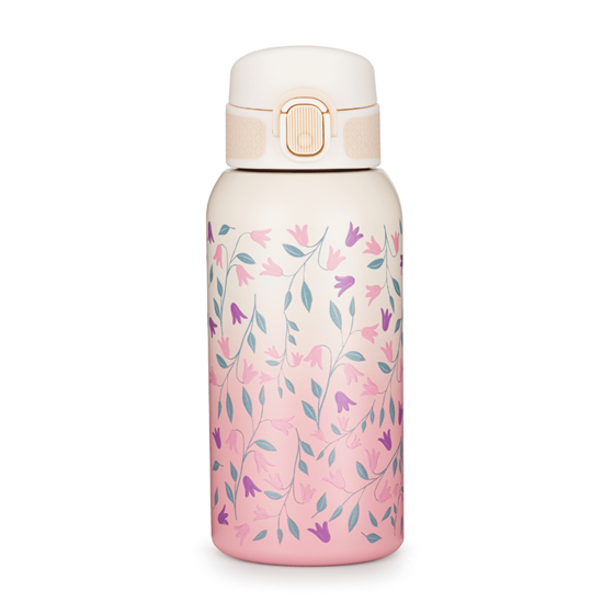 Bilde av PETITE&MARS Drikkeflaske Barn, Flowers 500ml, Rustfritt Stål