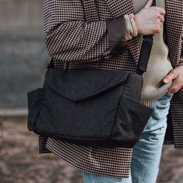Bilde av Sebra Mini Stelleveske, Dark Grey