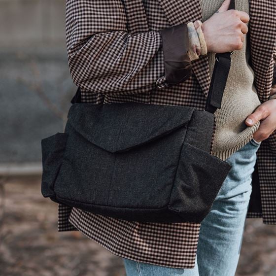 Bilde av Sebra Mini Stelleveske, Dark Grey
