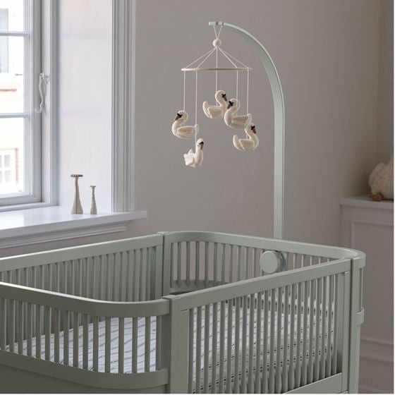 Bilde av Sebra Sengehimmel-stativ og Uroholder, Mist Green