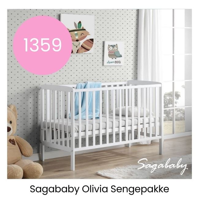 Kjøp sprinkelseng til baby inkludert madrass! 