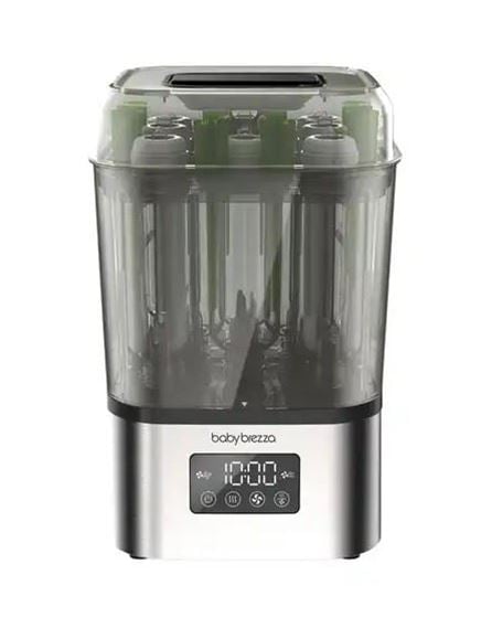 Bilde av Baby Brezza SuperQuick Sterilizer Dryer Stainless Steel 