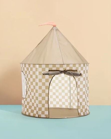 Bilde av Kids Concept Leketelt Barn, Ruter Khaki
