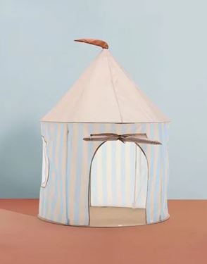 Bilde av Kids Concept Leketelt Barn, Stripe Lys Blå