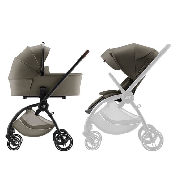 Bilde av Britax Rio, Komplett Duovogn - Lux Urban Olive