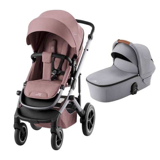 Bilde av Britax Smile 5Z Barnevogn Duovogn - Classic Dusty Rose / Frost Grey