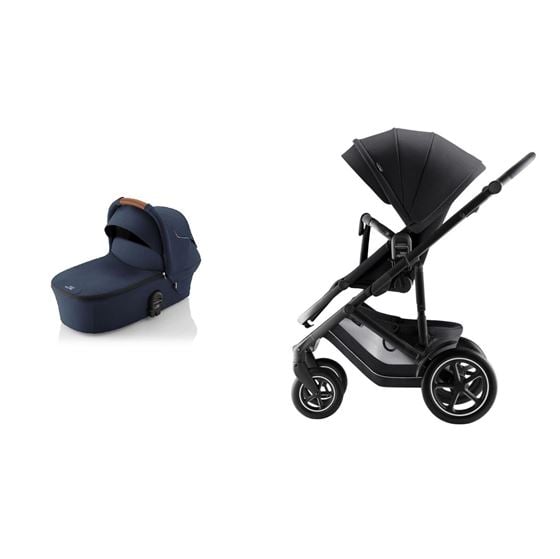 Bilde av Britax Smile 5Z Barnevogn Duovogn - Black / Blue
