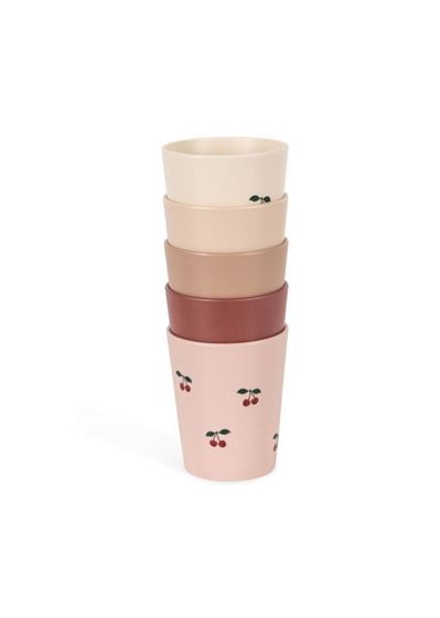 Bilde av Konges Sløjd Barnekopper, 3pk Cherry