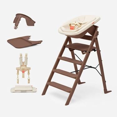 Bilde av KAOS KLAPP Barnestol, Komplett Bundle Mocca Brown