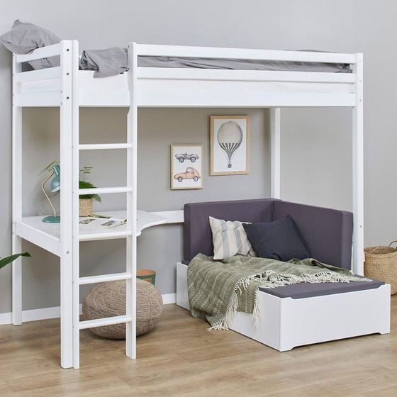 Bilde av Hoppekids Mega-Seng, ECO Dream, 90x200cm med Lounge og Bordplate