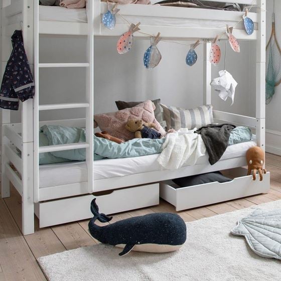 Bilde av Hoppekids Sengeskuffer til 70x190cm og 90x200cm senger, Hvit
