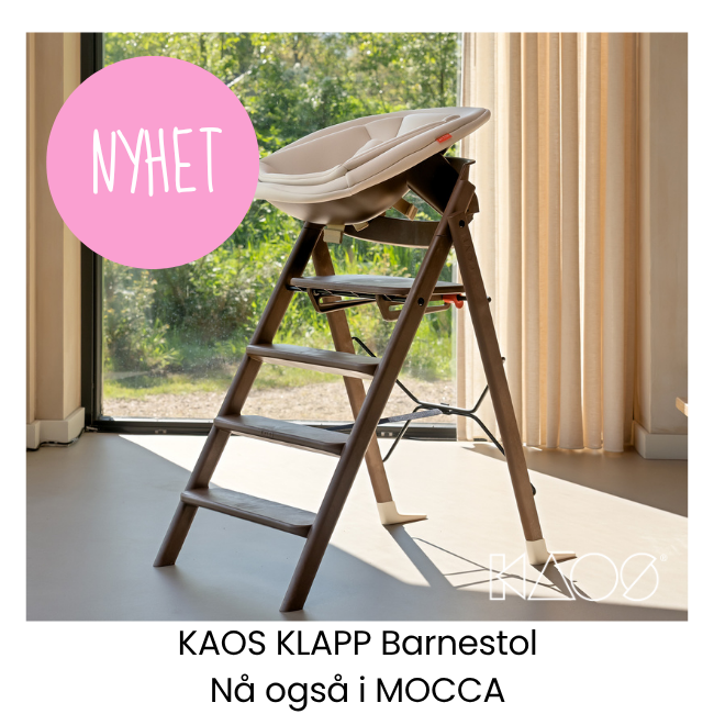 Nye KAOS KLAPP i Mocca Brown er på lager!