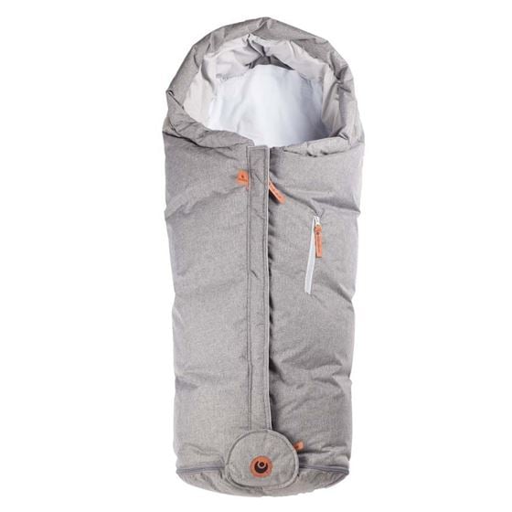 Bilde av Easygrow Norse Vognpose, Grey Melange Dunpose