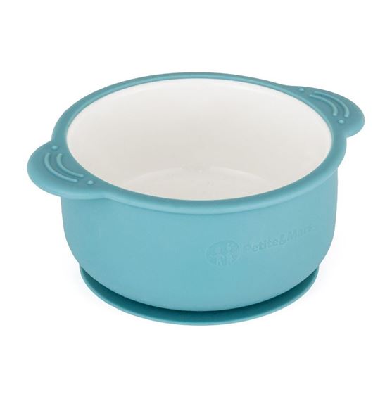 Bilde av Petite&Mars Barneskål - Teal Blue