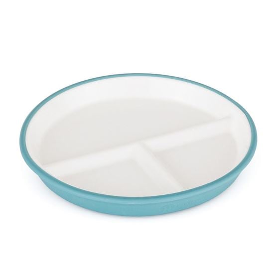 Bilde av Petite&Mars Barnetallerken - Teal Blue