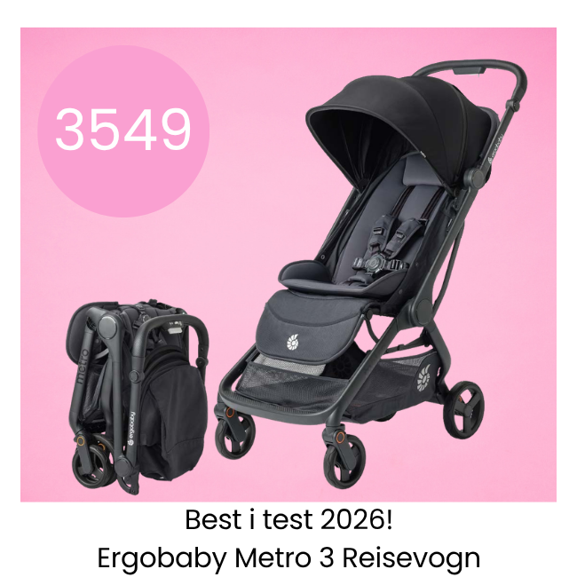 Kjøp testvinneren Ergobaby Metro reisevogn!