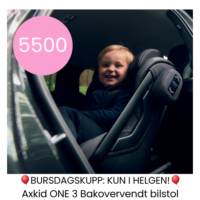 Bursdagskupp på Axkid ONE 3