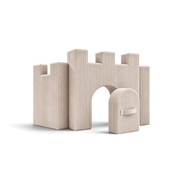 Bilde av Sagababy Soft Play, Hide and Seek, Kordfløyel Beige