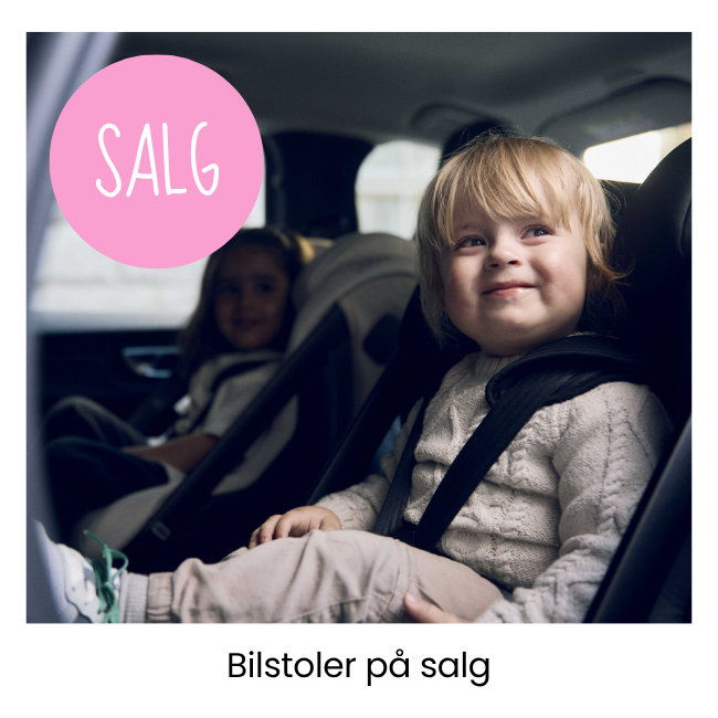 Kjøp bilstoler på salg hos Mimmis.no