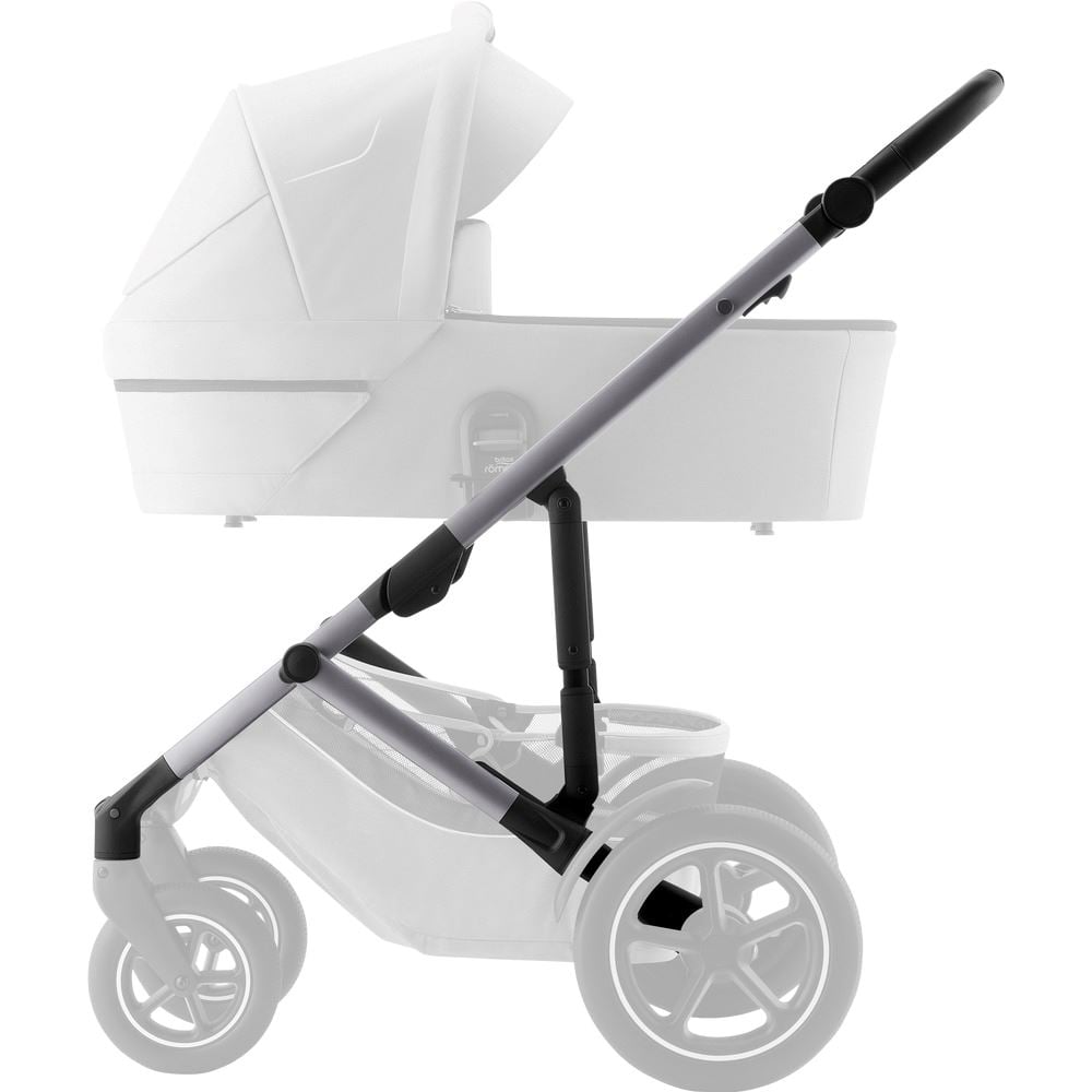 Britax Reservedel - SMILE 5Z complete chassis (grey with black handle)