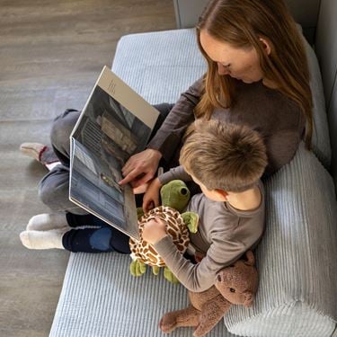 Bilde av Sagababy Soft Play Lekesofa, Kordfløyel Blå